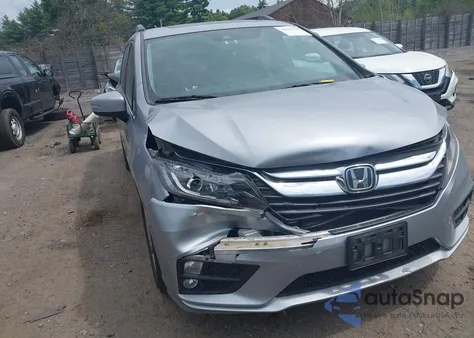 2018 Honda Odyssey Ex-L from USA, damaged, VIN 5FNRL6H72JB031773